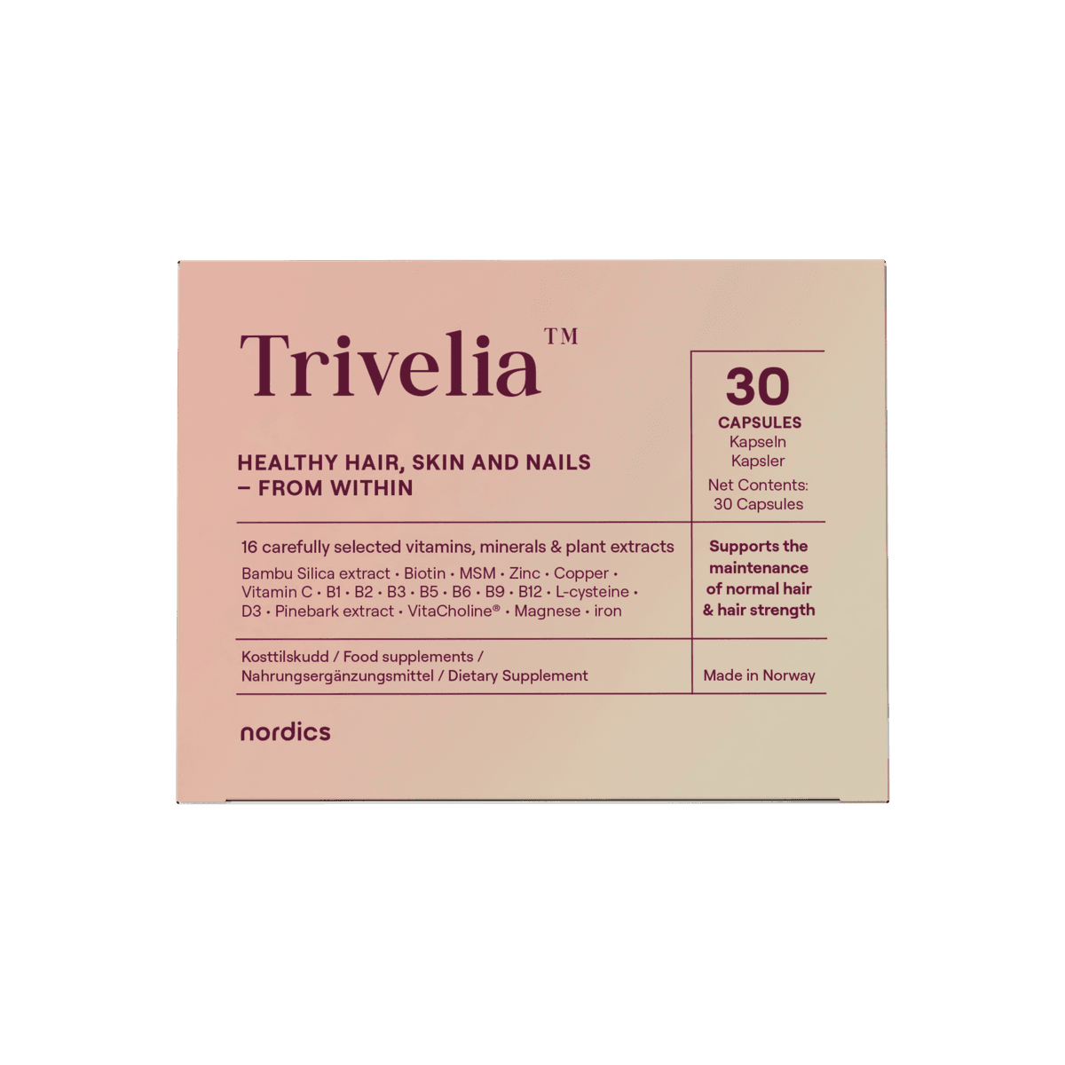 Balení Trivelia